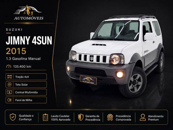 SUZUKI JIMNY 1.3 4SUN 4X4 16V GASOLINA 2P MANUAL SUZUKI JIMNY 1.3 4SUN 4X4 16V GASOLINA 2P MANUAL